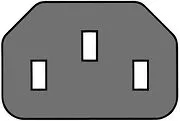 GigaWatt IEC320-C5 Adaptateurs d'alimentation