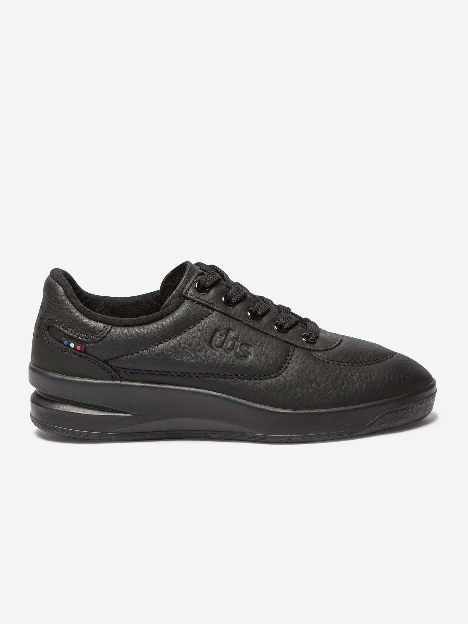 Baskets Femme Confort Brandy Dessus Cuir Noir