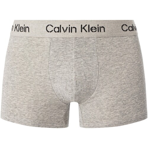 Calvin Klein Jeans - Pack De 3 Calzoncillos Con Logo Estampado Multicolor