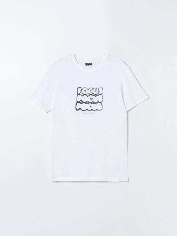 Pacote com 4 camisetas estampadas - Verde Escuro
