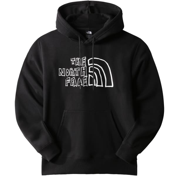 Sweatshirt THE NORTH FACE MEN’S PRINTED HEAVYWEIGHT PULLOVER HOODIE TNF BLACK