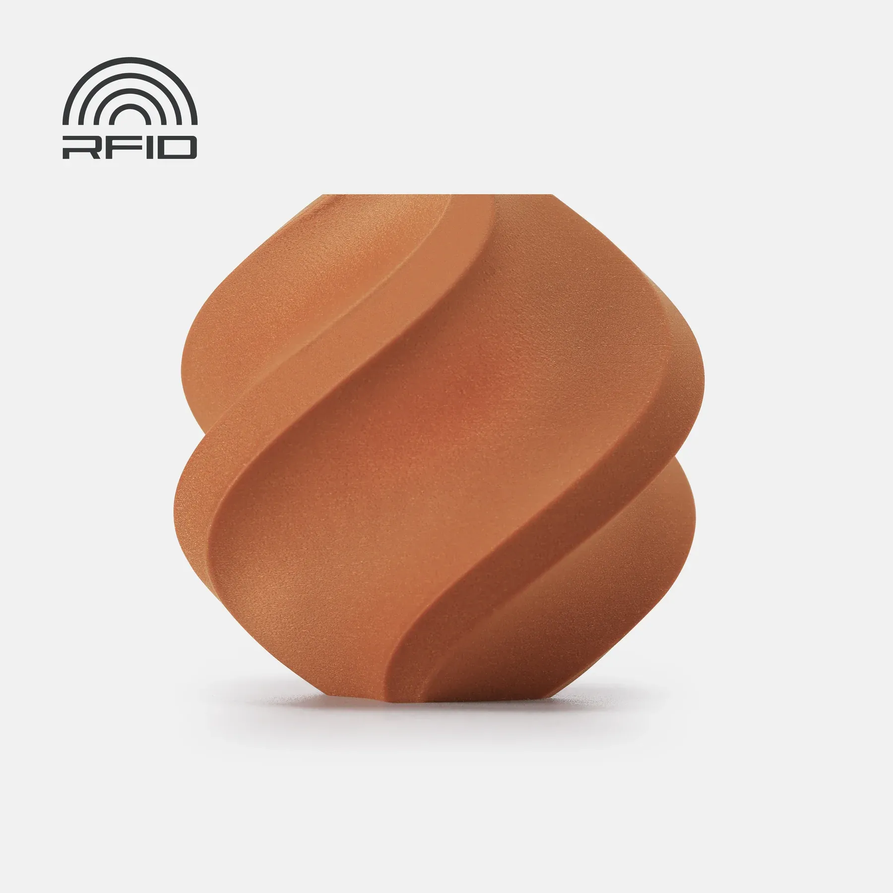 Bambu Lab  PLA Wood Clay Brown, Spule (1.000 g)    Hochwertiges PLA mit Holzpulver in Clay Brown