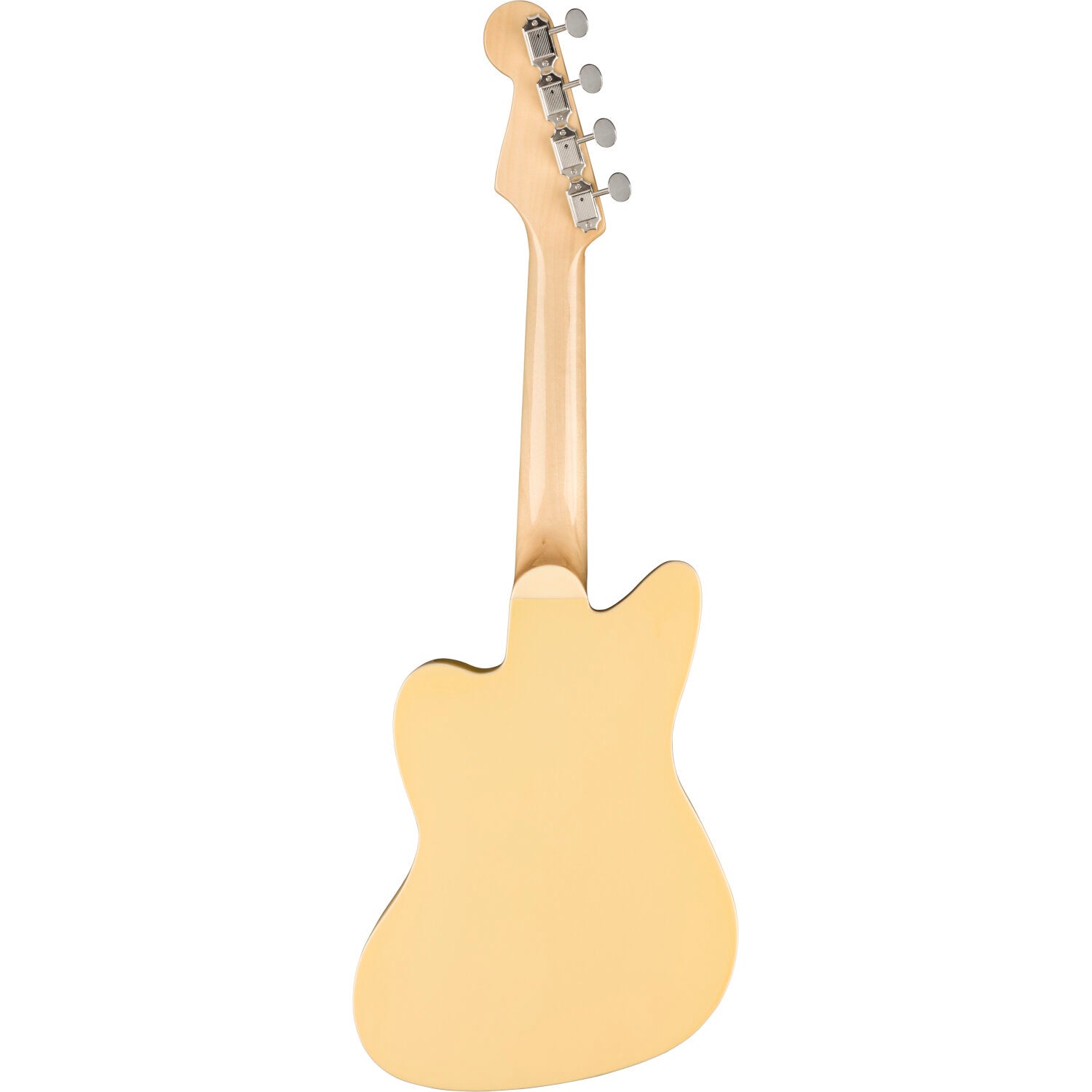 Fender FSR Fullerton Jazzmaster Uke Vintage White elektrisch-akoestische concert ukelele