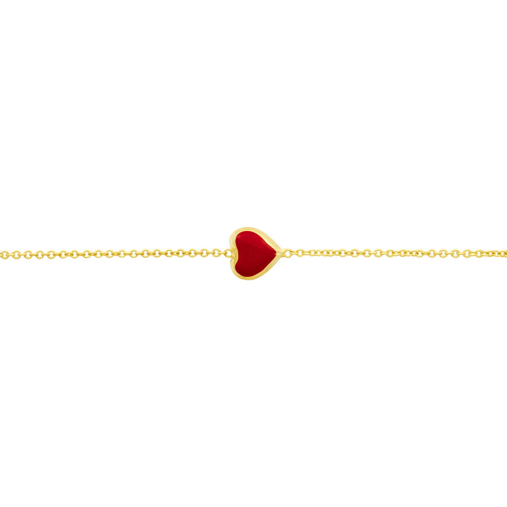 Bracelet Coralie Coeur Or Jaune
