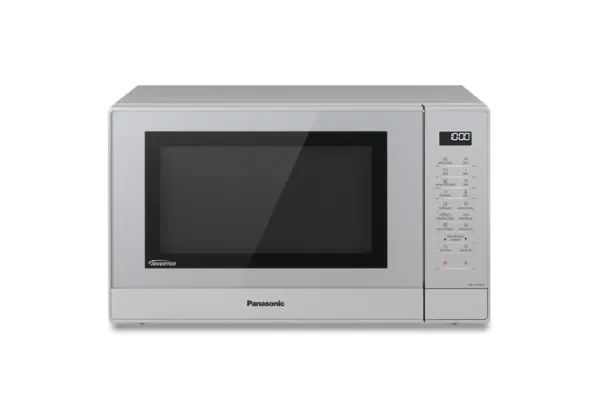Panasonic NN-GT47KMGPG - Mikrobølgeovn med grill - 31 liter - 1000 W - sølv