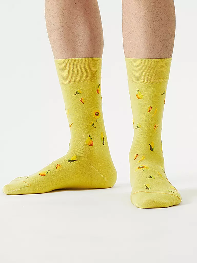 VON JUNGFELD Socken Harvest hellgrün