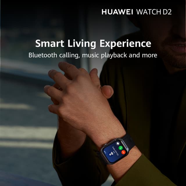 Huawei Watch D2 smartur (sort)
