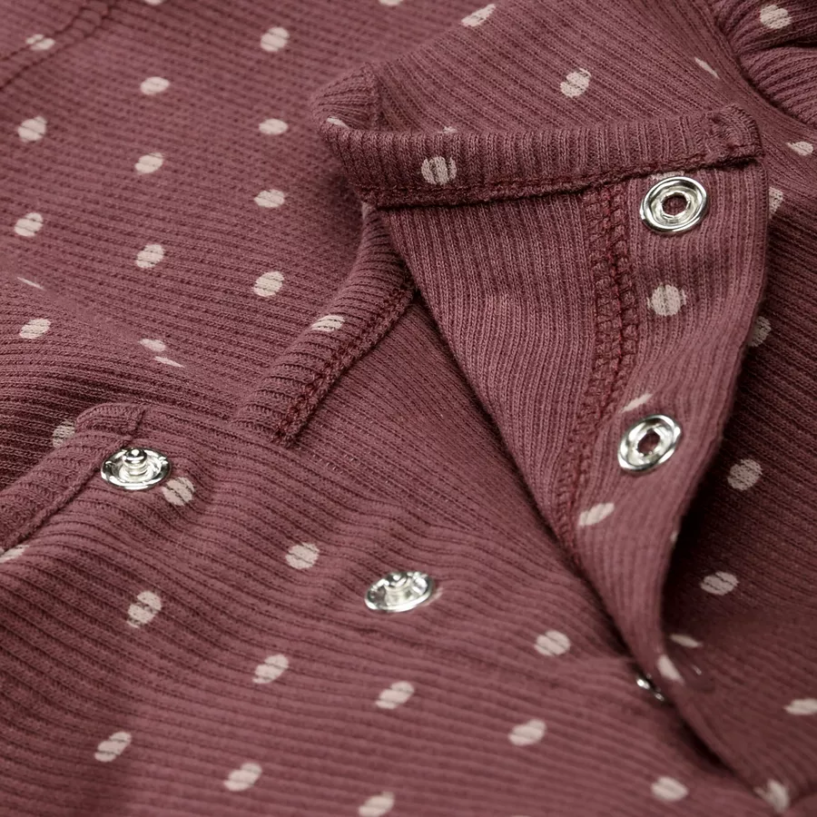 STACCATO Tunika plum gemustert