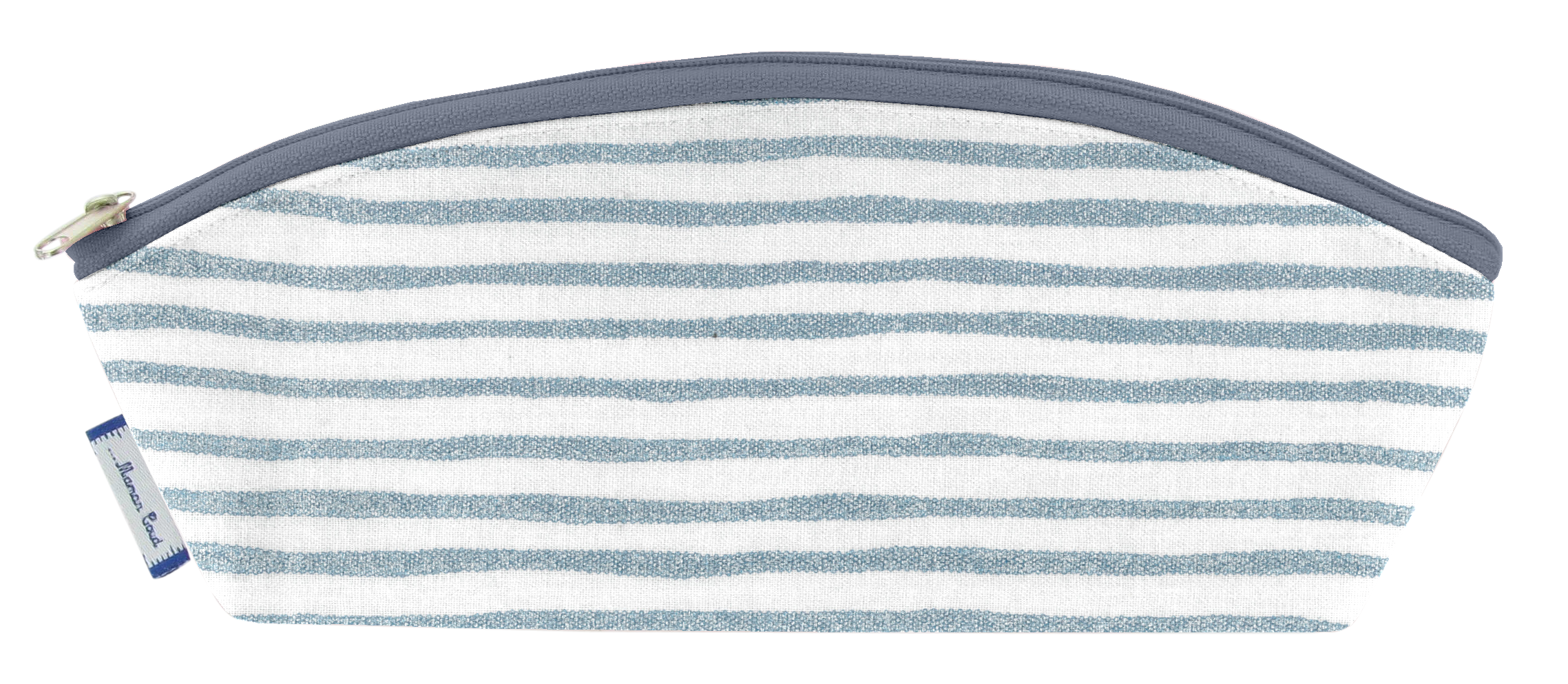 Trousse Scolaire Rayé Bleu Blanc