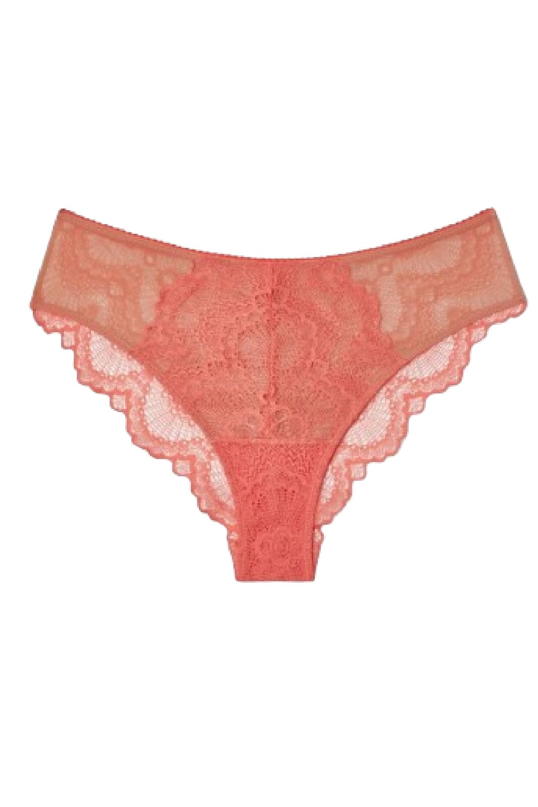 Understatement Underwear Lace Cheeky coral sand
