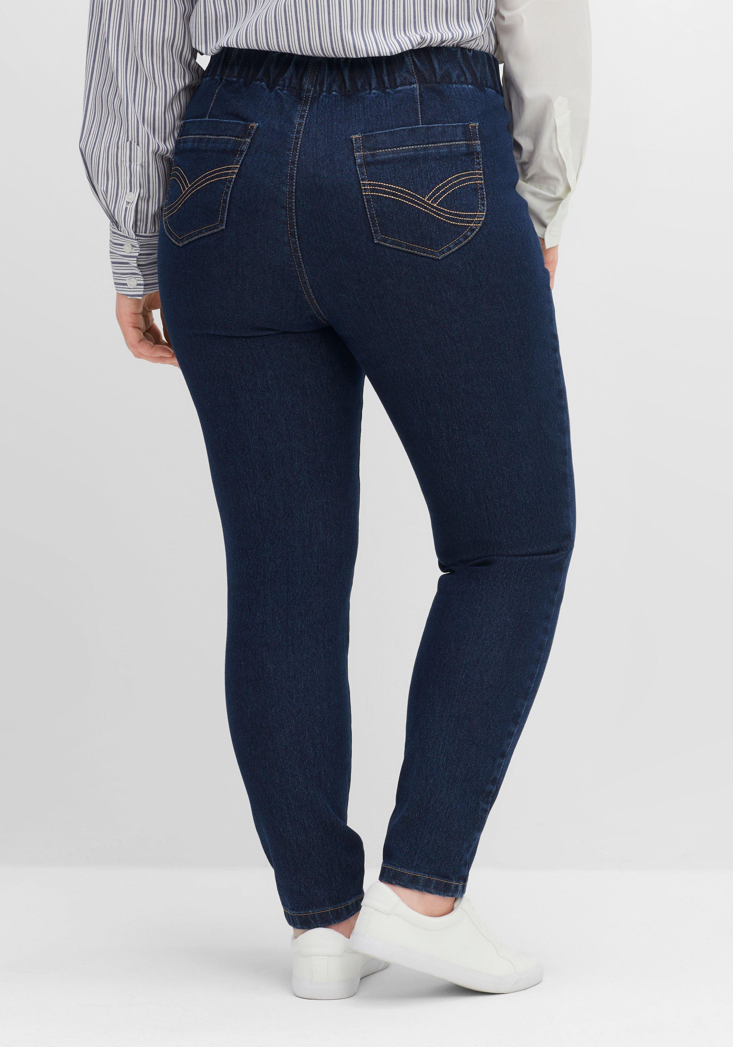 Jeggings mit Teilungsnähten