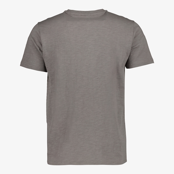 Unsigned heren T-shirt grijs