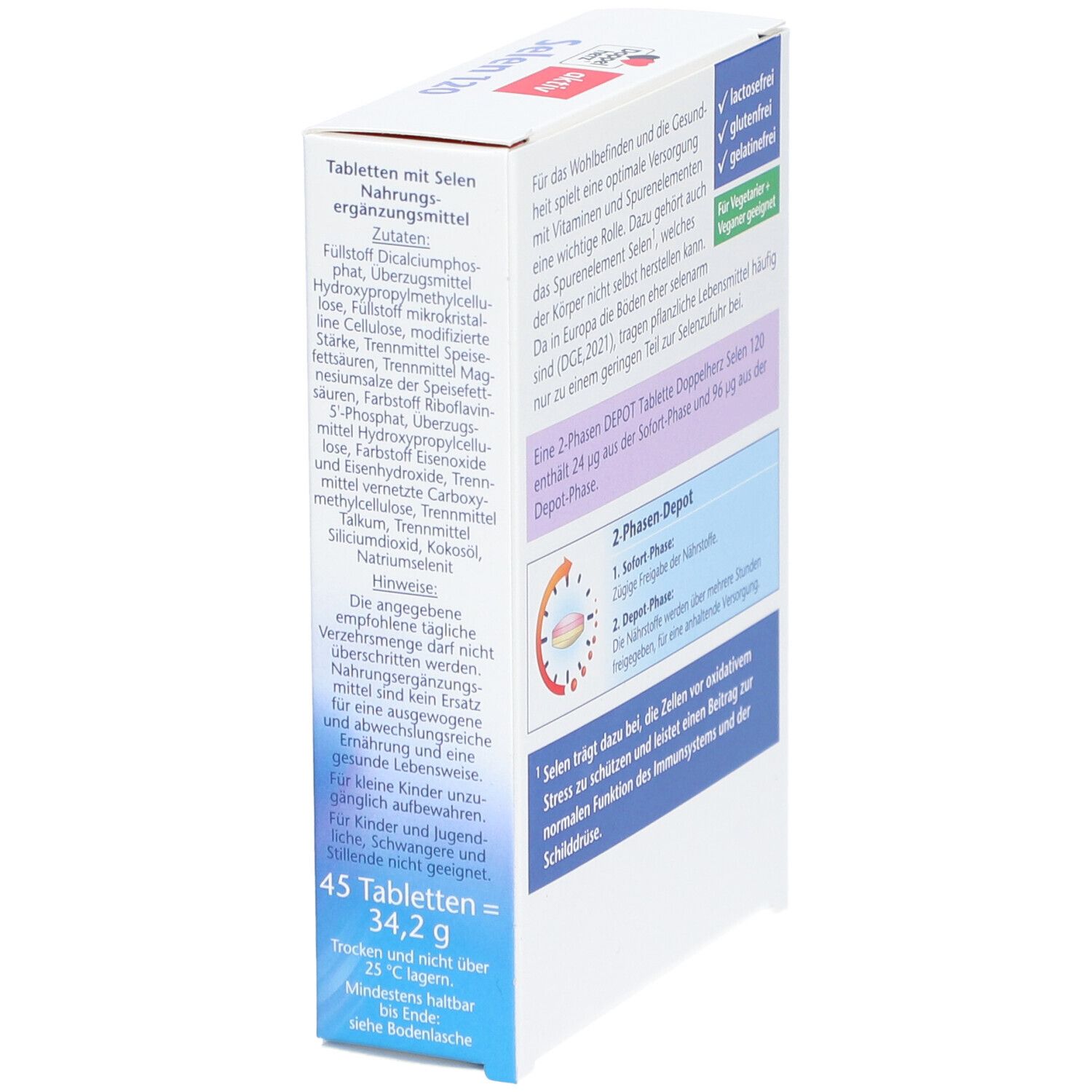 Doppelherz® Selen 120 2-Phasen Depot Tabletten