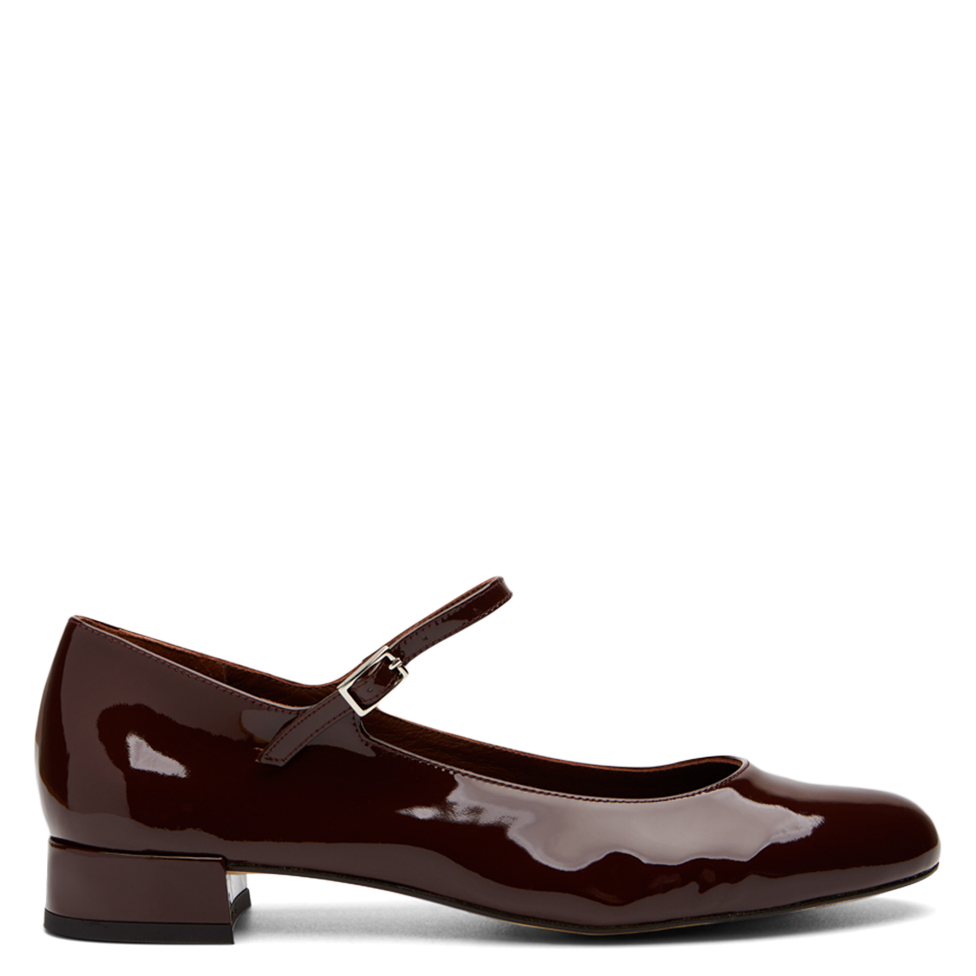 EMILIA - Ballerines en cuir | Marron