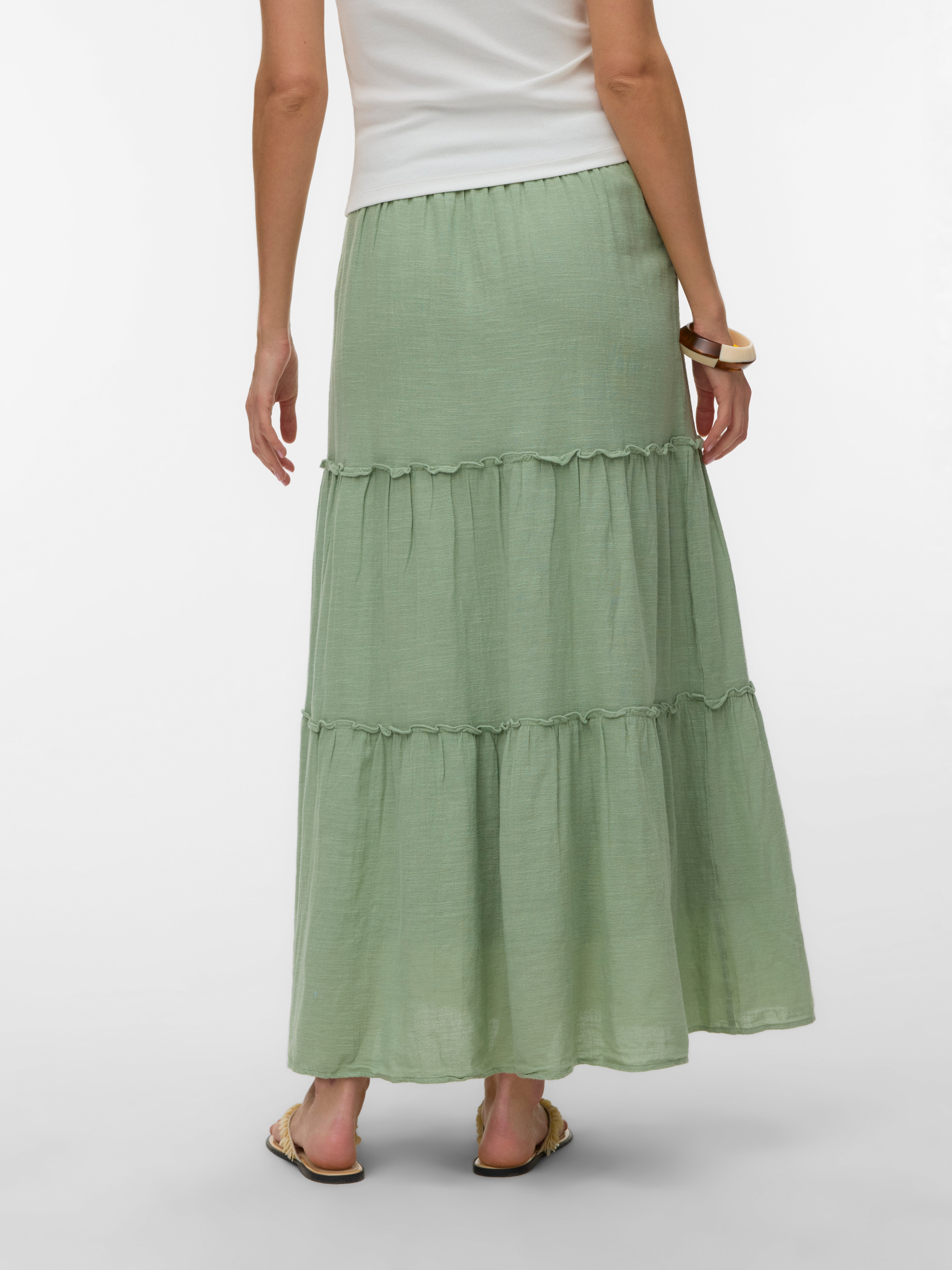 AWKEELEY High waist Lange rok