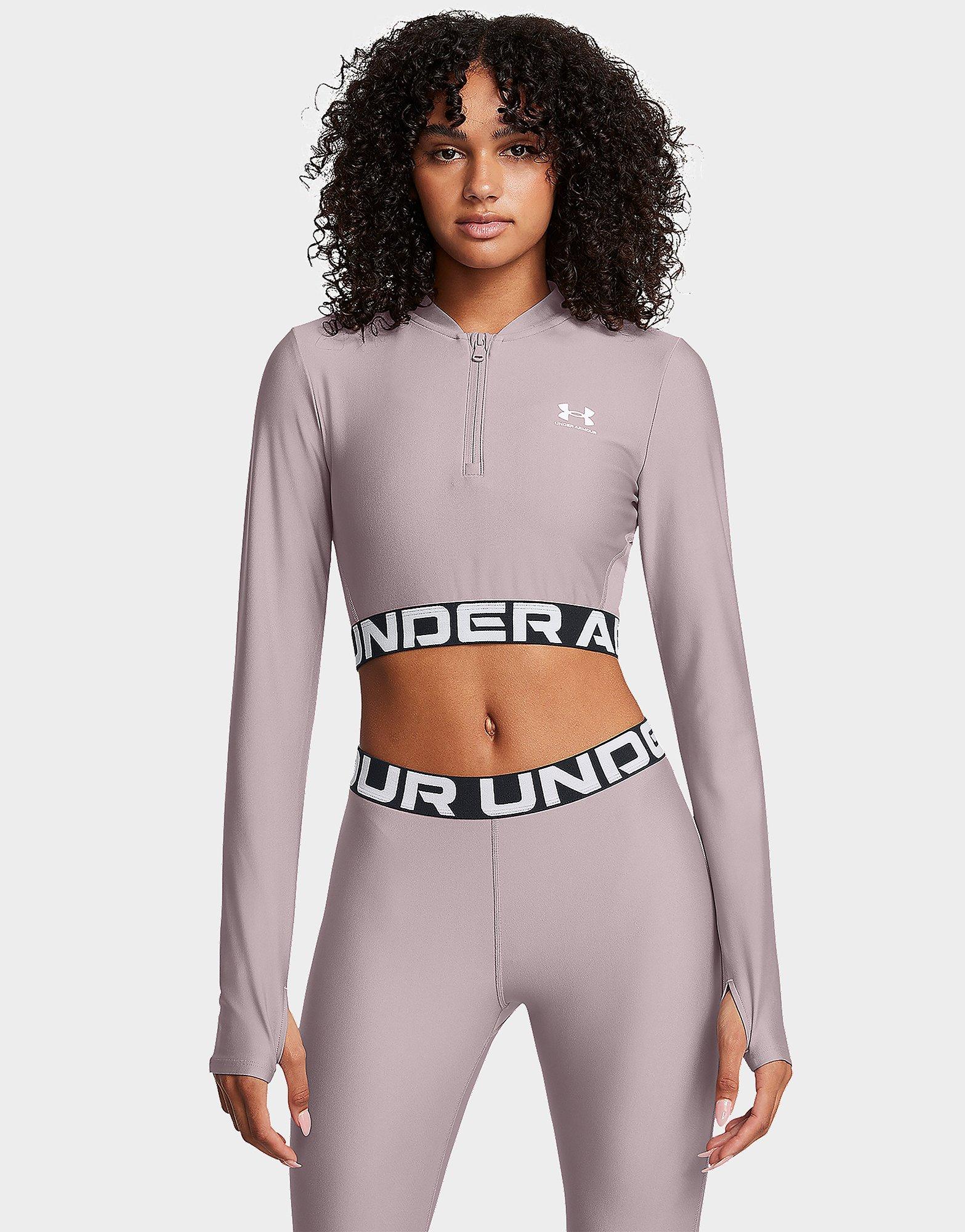 Under Armour Long-Sleeves HeatGear Rib 1/4 Zip LS