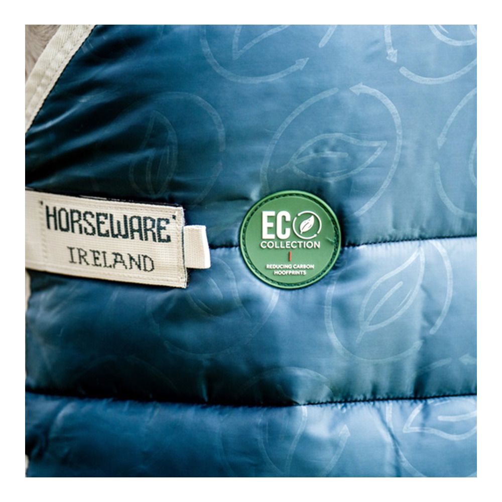 Horseware ECO LINER 400G - Doublure teal eco print/grey
