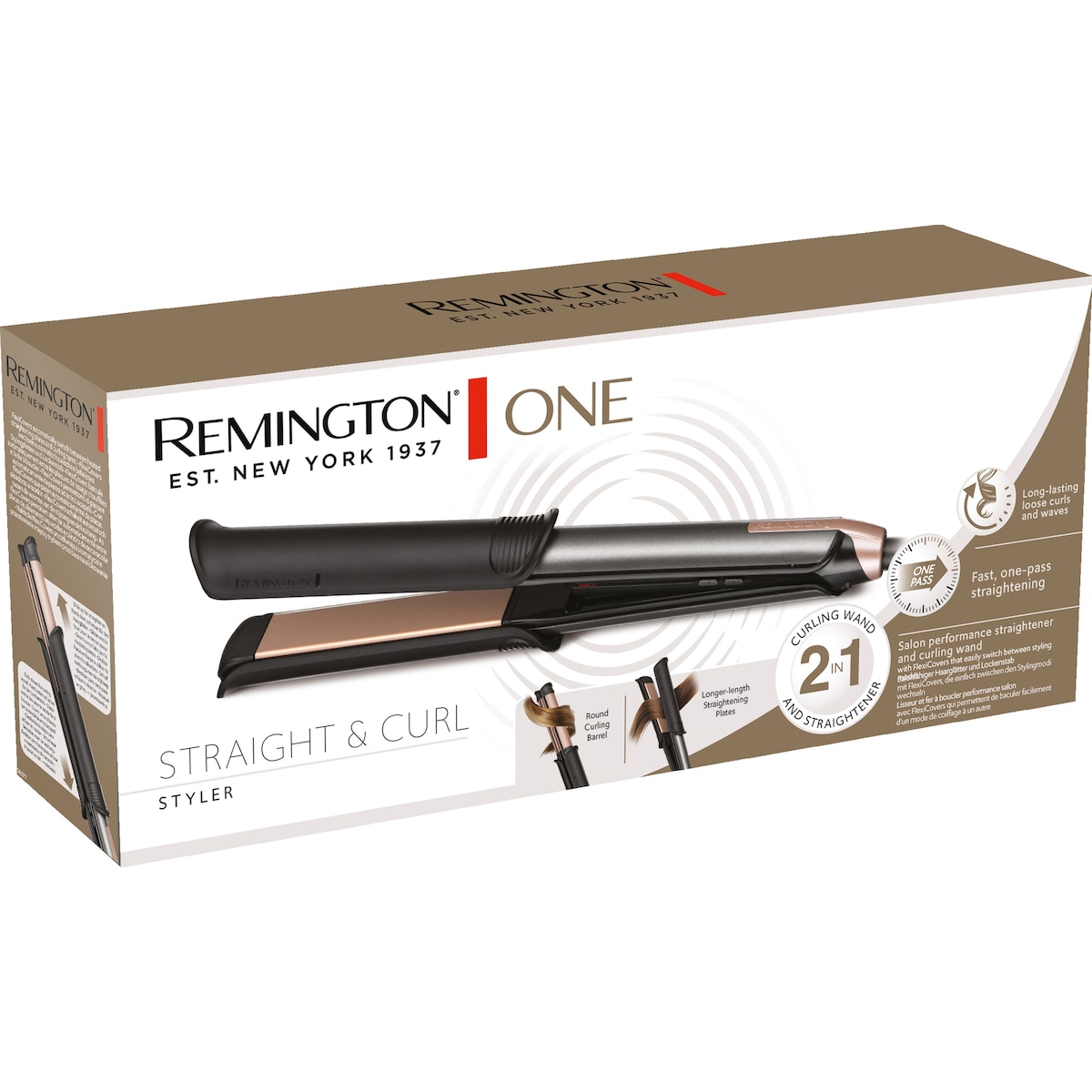 Remington One Straight & Curl styler S6077