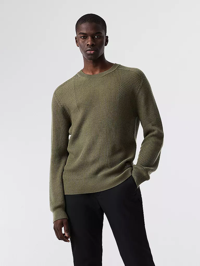 ALPHATAURI Pullover FINTA olive