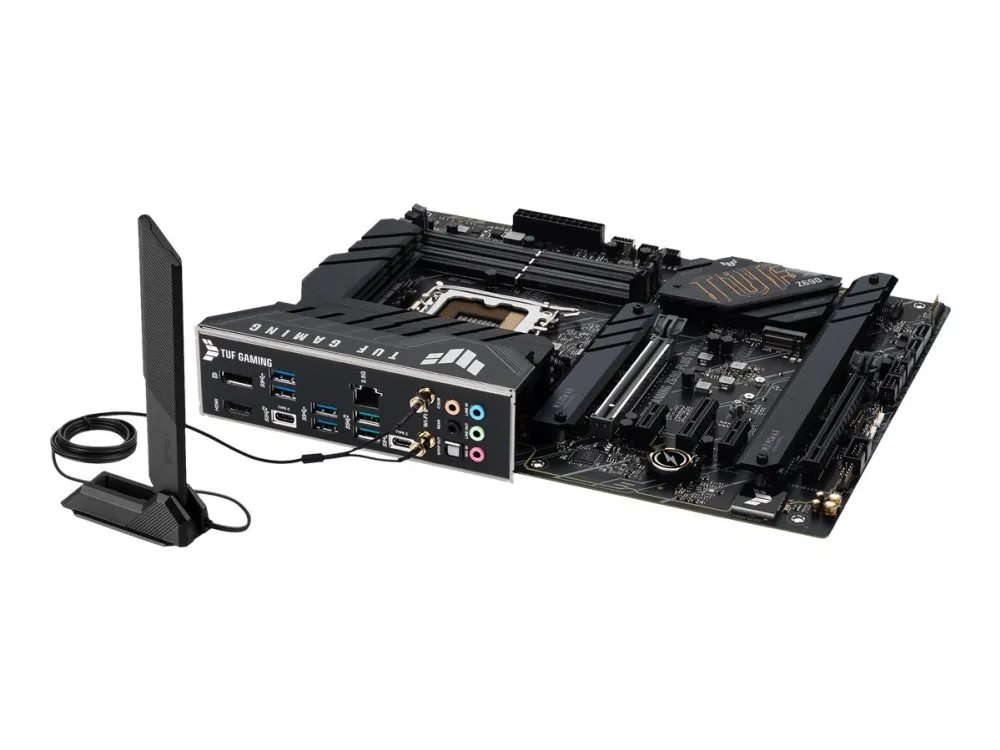 [OUTLET] - ASUS TUF GAMING Z690-PLUS WIFI - Bundkort - ATX - LGA1700 sokkel - Z690 Chipset - USB-C Gen1, USB 3.2 Gen 1, USB 3.2 Gen 2, USB-C Gen 2x2 - 2.5 Gigabit LAN, Wi-Fi 6, Bluetooth - onboard grafik (CPU påkrævet) - HD Audio (8-kanaler)