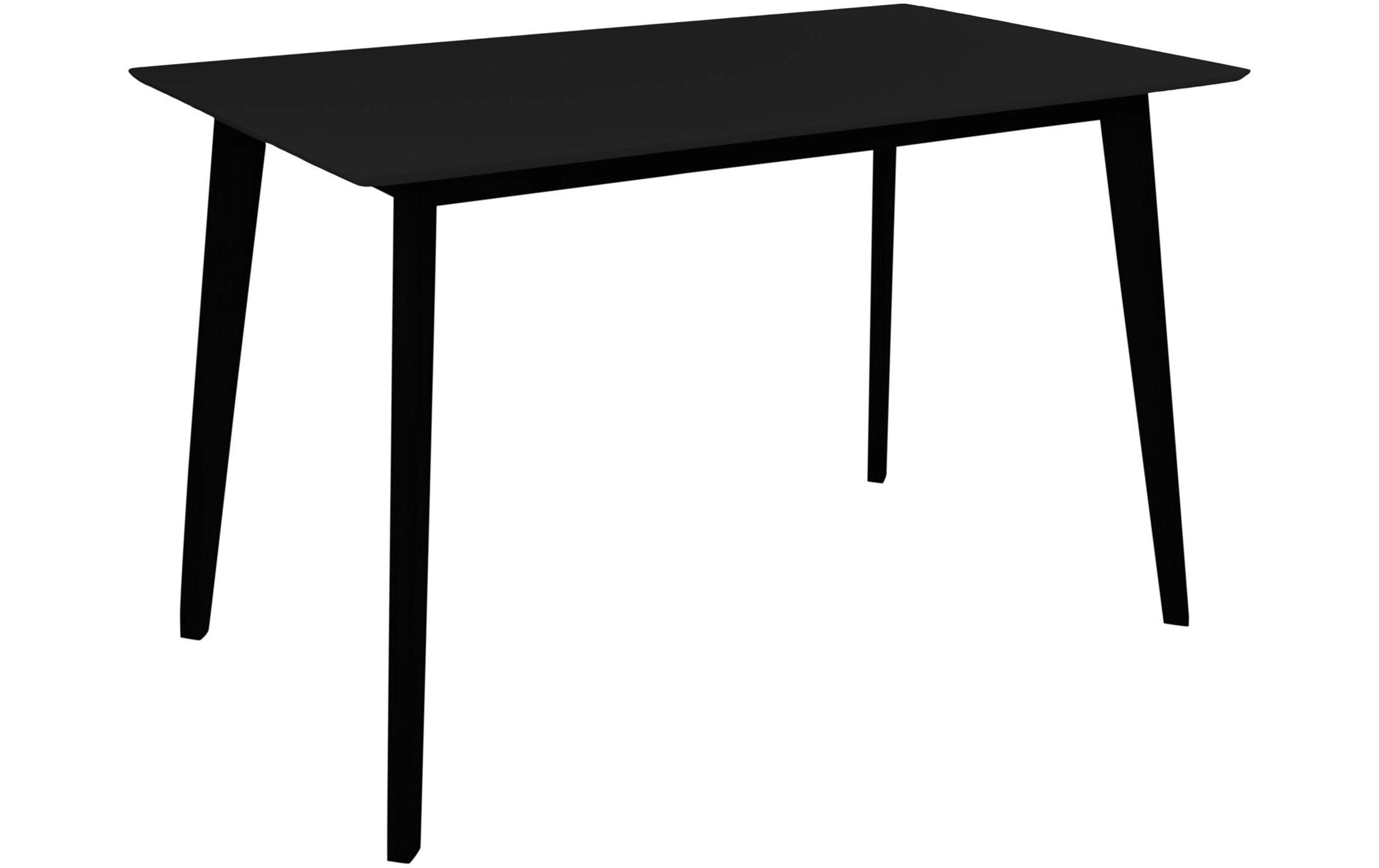 Tisch Vojens 120 x 75 cm, Schwarz<br>Esszimmertisch