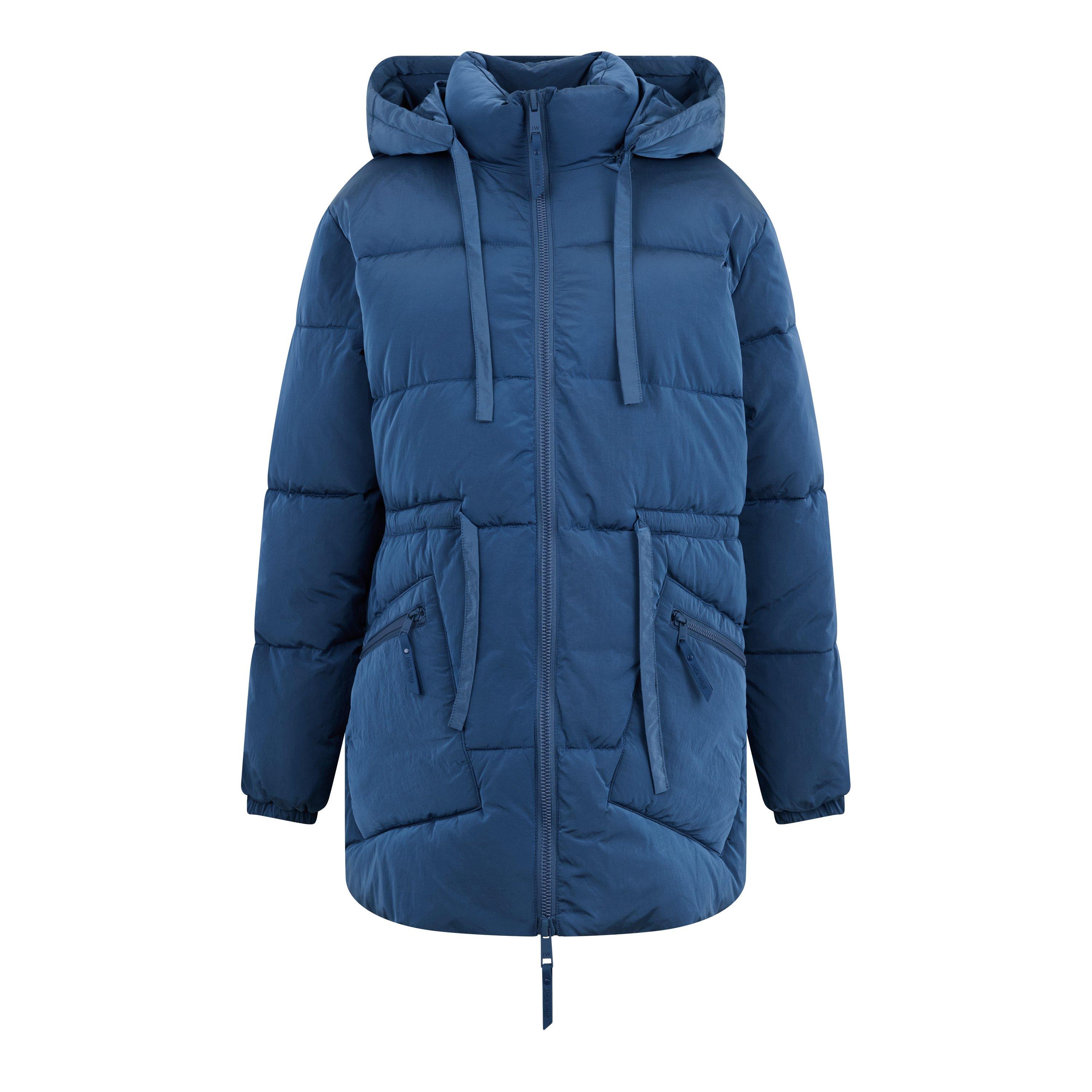 Jack Wills JW Belted Tie Puffer Jacket Womens