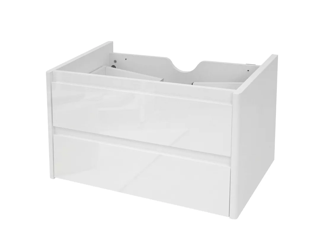 Meuble sous-lavabo MCW-B19, blanc