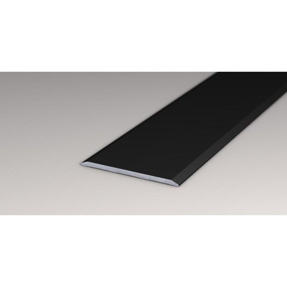 OVERGANGSPROFIL LOGOCLIC ALUMINIUM SVART 2000X40X2MM