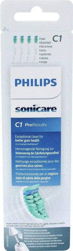 Philips Sonicare ProResults HX6014/07 - Opzetborstel - 4 stuks