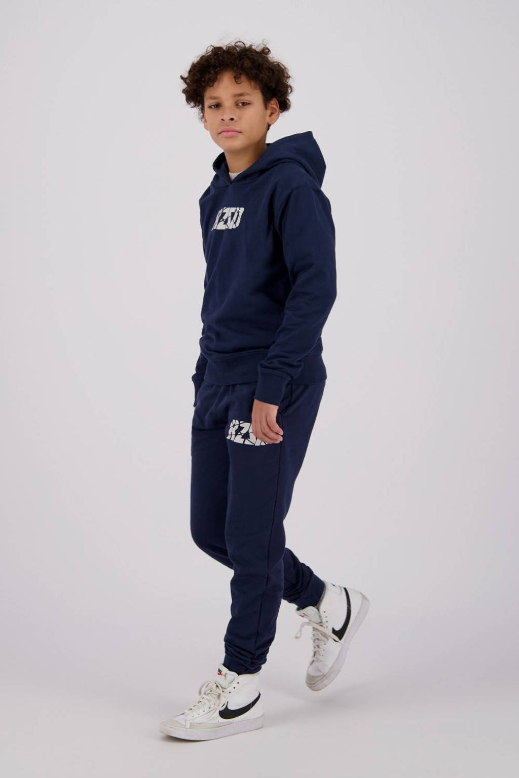 Raizzed hoodie Maribor met logo donkerblauw