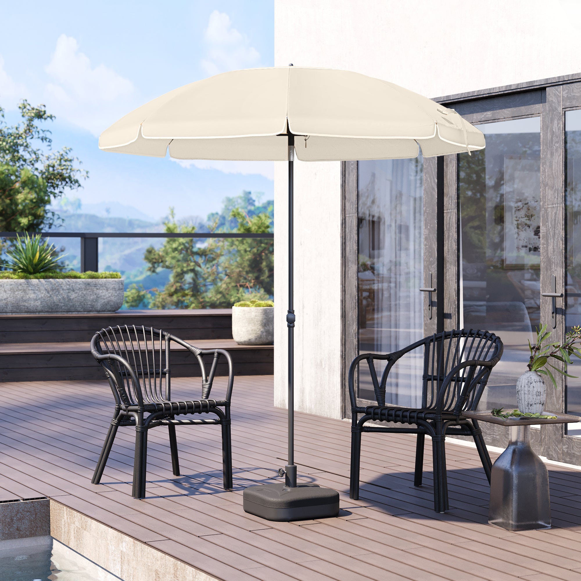 ACAZA Stokparasol Beige