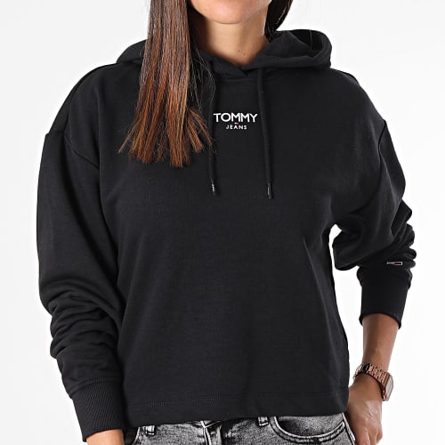 Sweat Capuche Femme 6394 Noir