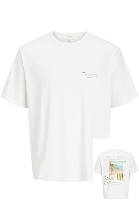 Jack & Jones witte heren t-shirt