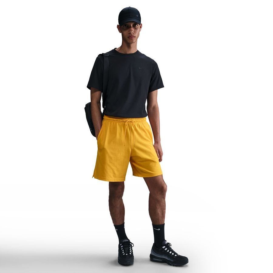 Nike Short Club - Jaune Doré/Blanc