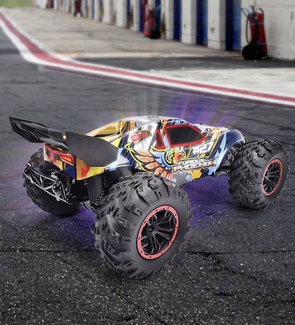 Dickie Toys Fjernstyret Bil m. Lys - RC Furious Phoenix RTR