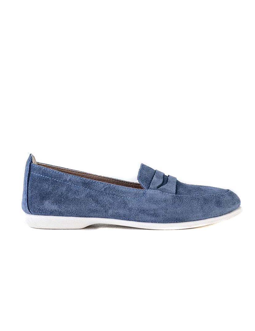 Ladies' Blue Loafers
