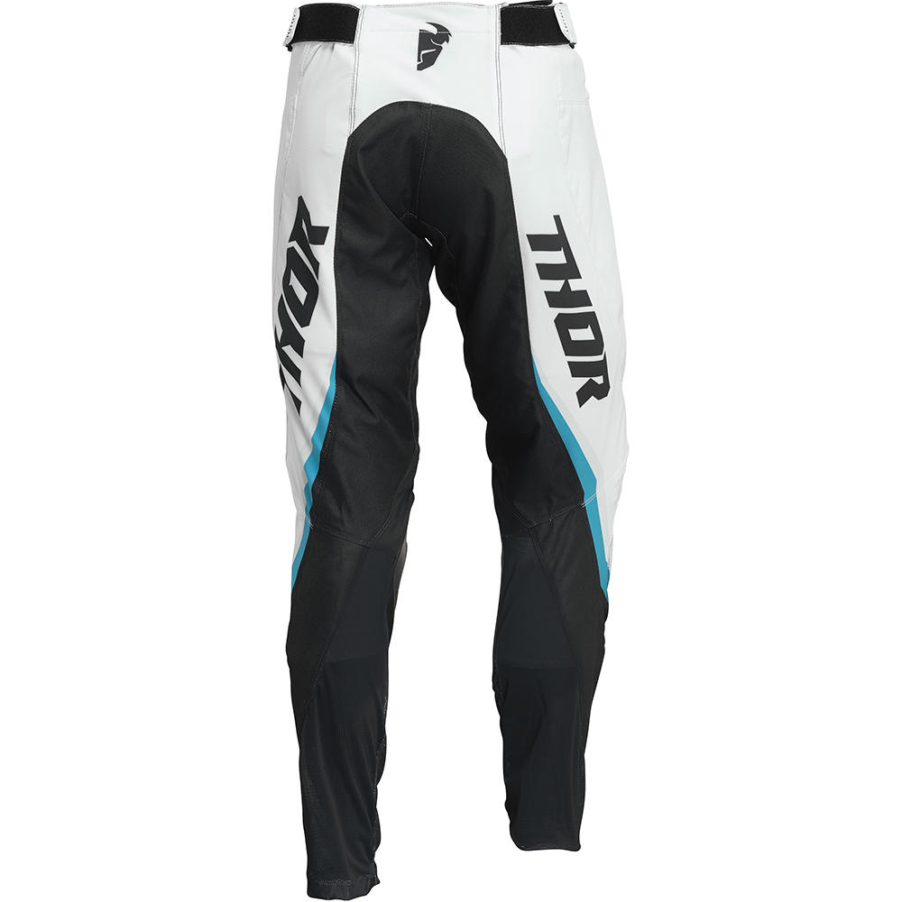 Thor Motocross - Pantalon femme Pulse Rev Blanc / Bleu foncé
