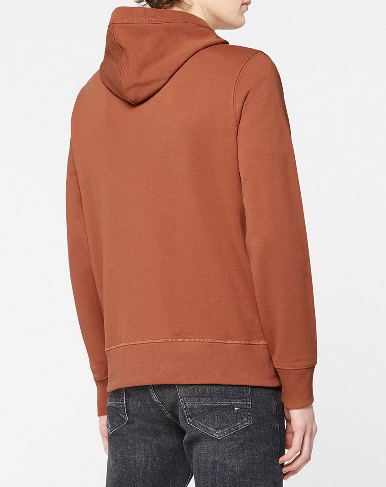 Tommy Hilfiger Sweat à capuche Large Flag bois de rose