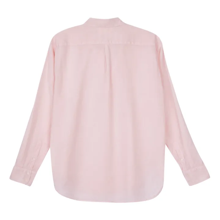 Xirena Chemise Beau Popeline de Coton | Rose bonbon