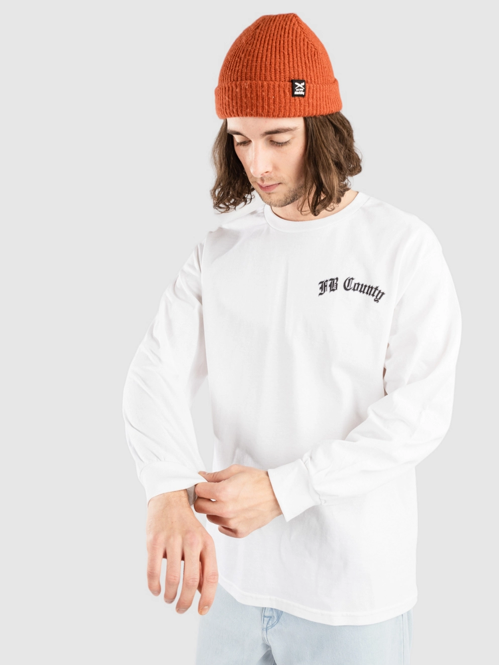 FB County Bounce To The Ounce Long Sleeve T-Shirt white