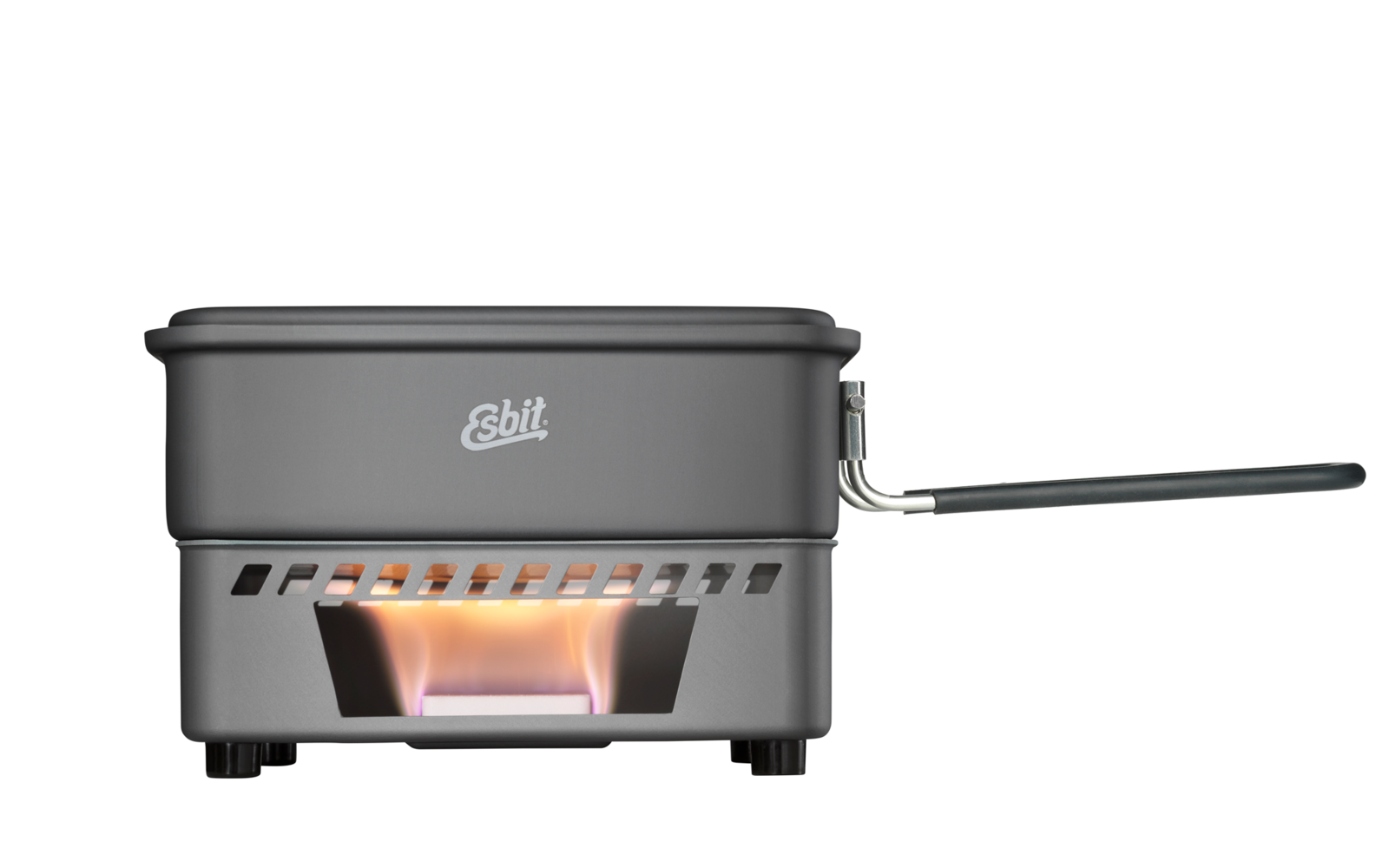 Esbit CS1100HA Trockenbrennstoff Aluminium Kochset 1,1 Liter