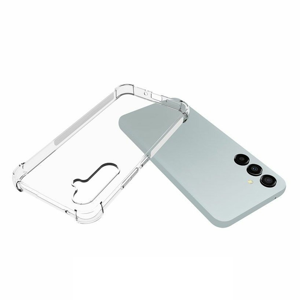 Samsung Galaxy A54 5G Gummi Hülle Case Slim Design mit Air Cushion Fallschutz - Transparent