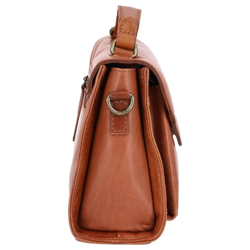 DSTRCT Alba Crossbody Handbag Bag Cognac