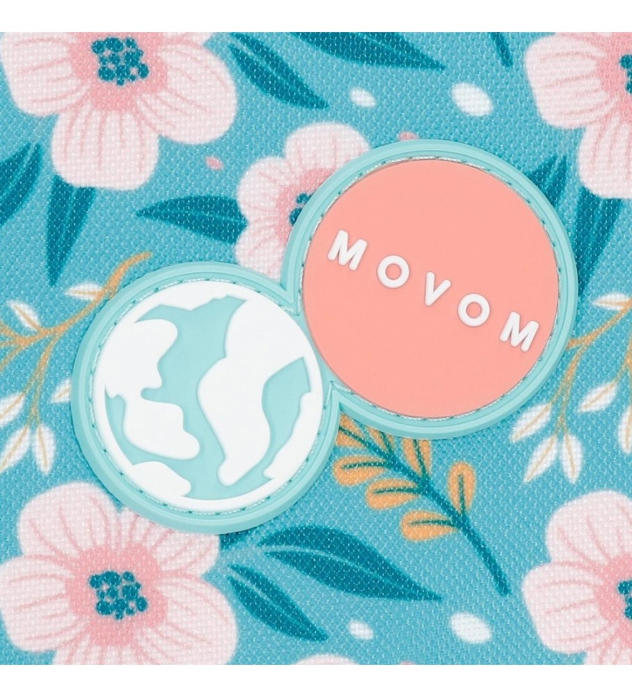 Movom Mochila Escolar Movom Never Stop Dreaming Dos Compartimentos adaptable azul