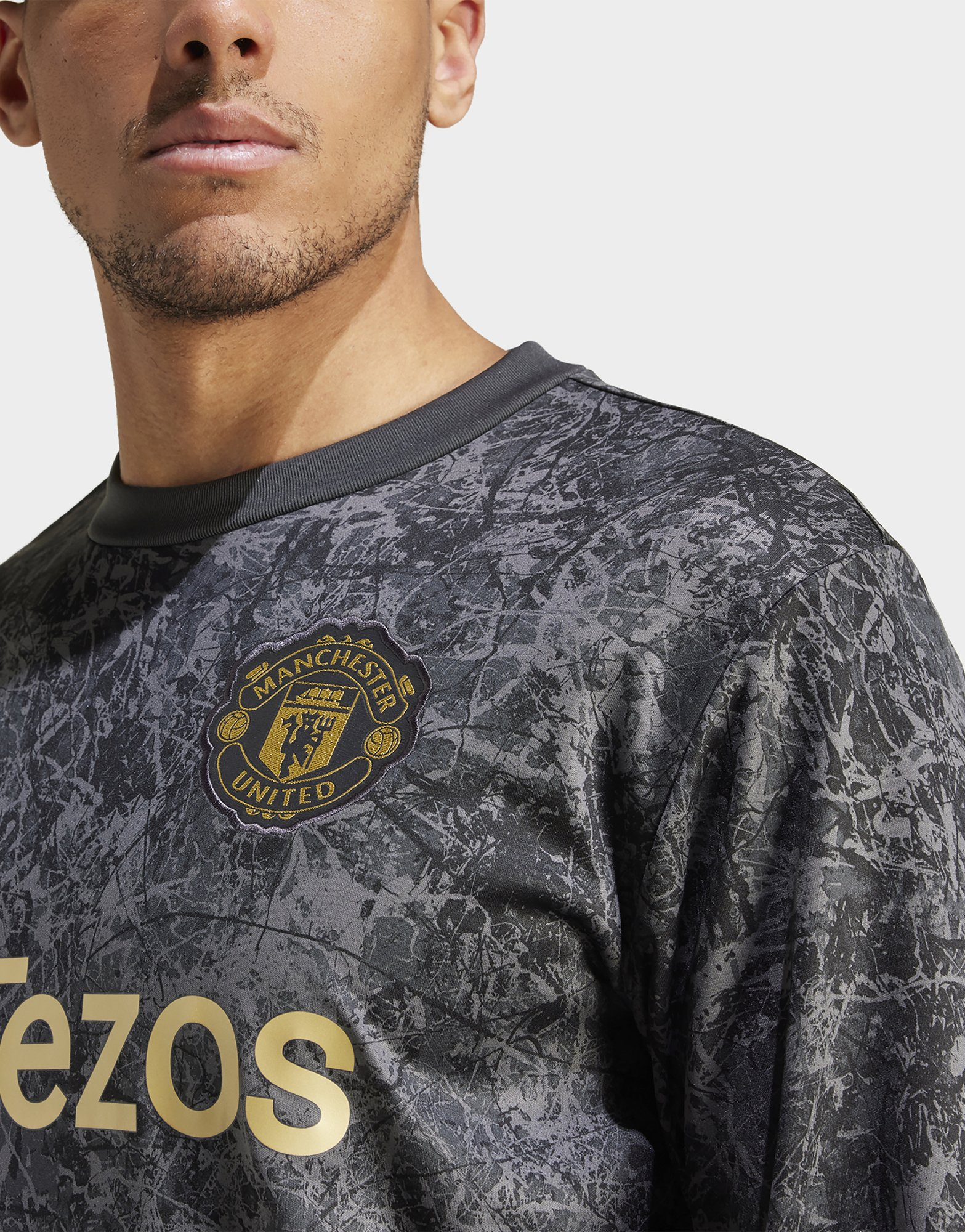adidas Haut d'échauffement Manchester United Stone Roses