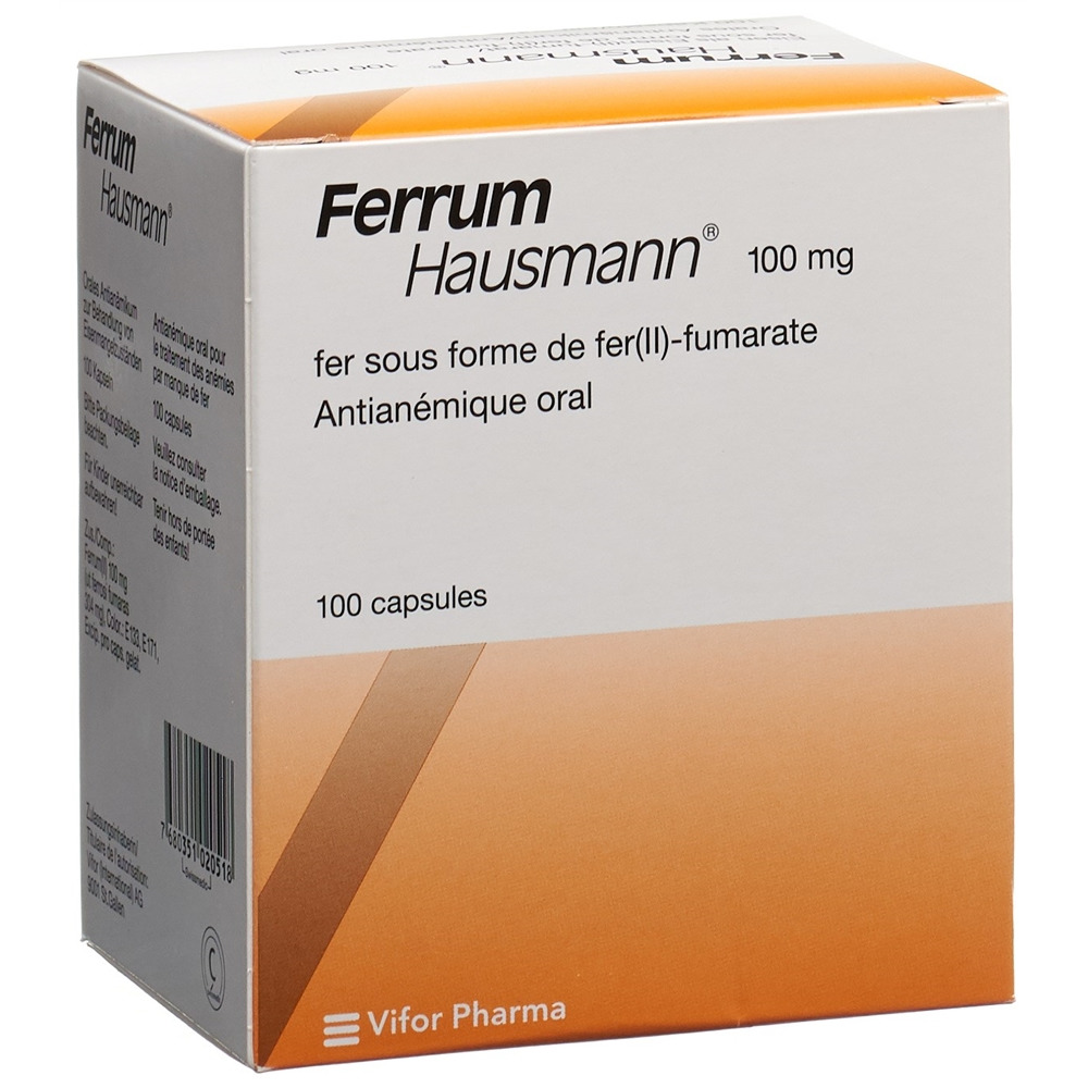 FERRUM Hausmann Ret Kaps 100 mg Blist 100 Stk