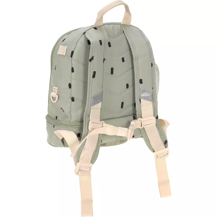 LÄSSIG Mini Backpack, Happy Prints, light olive