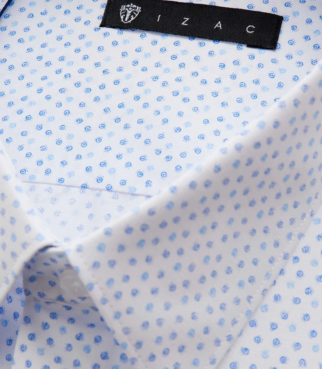 Chemise ville bleue 