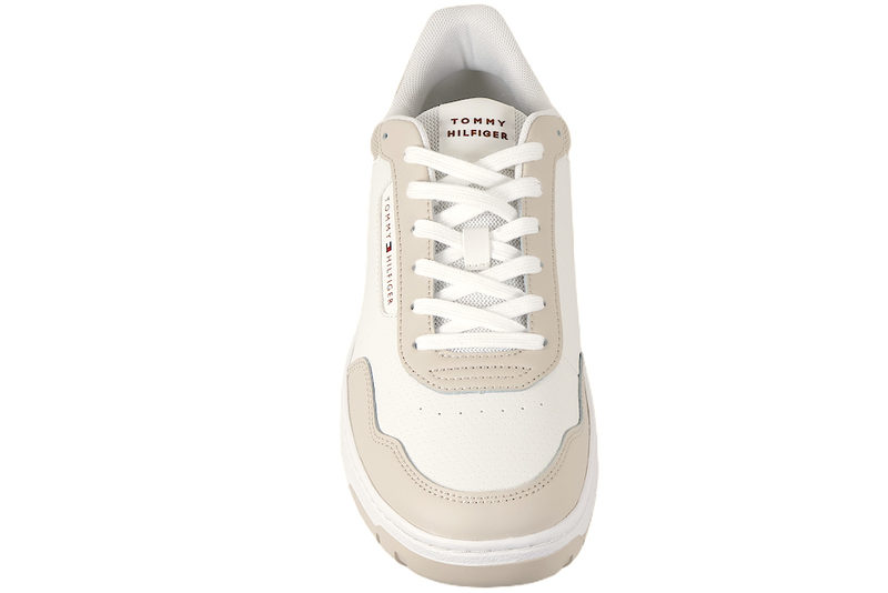 TOMMY HILFIGER - BASKET CORE LITE LTH BLOCK WHITE SNEAKER