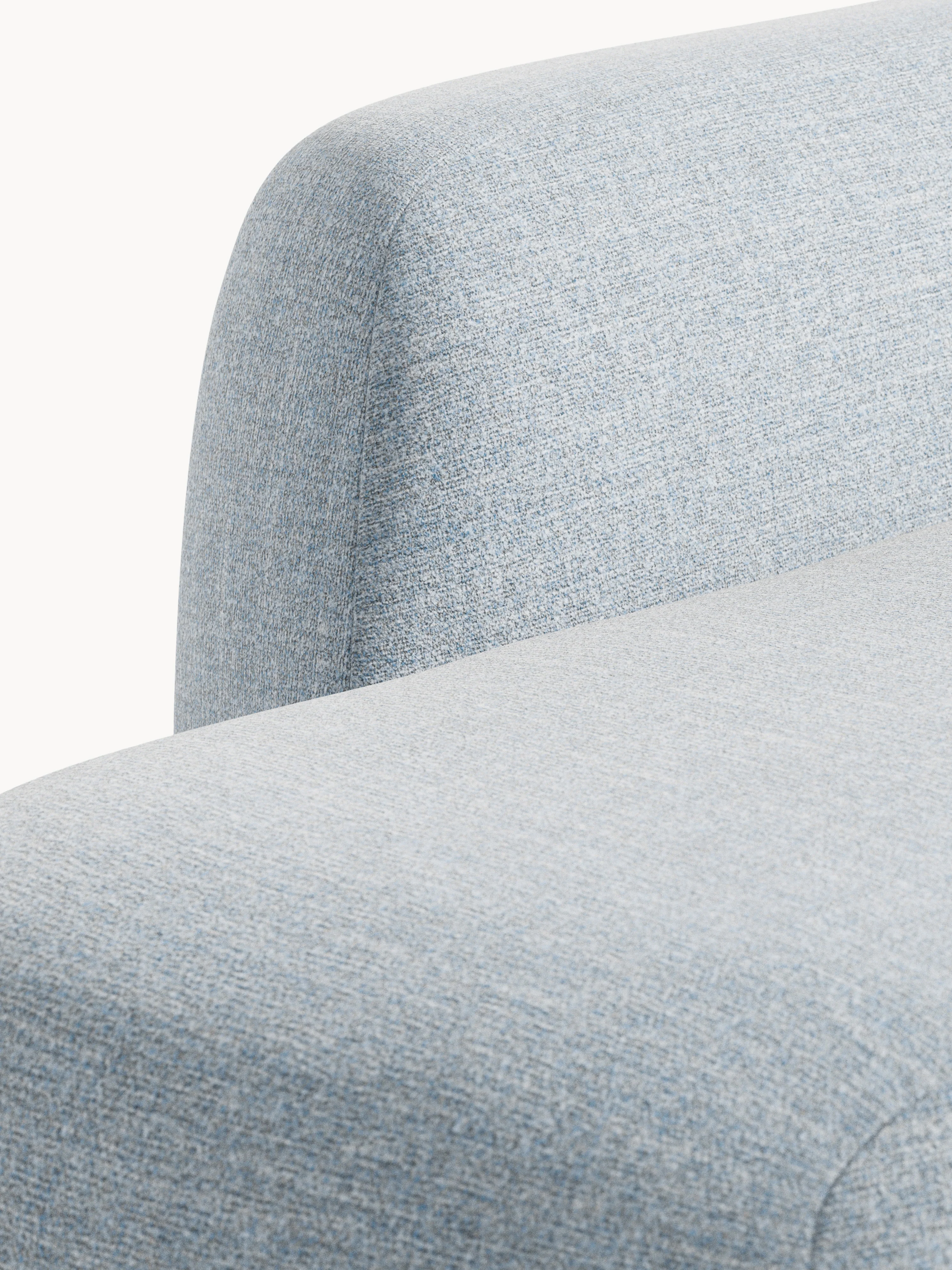 Bouclé bank Wolke (2-zits) met chaise longue